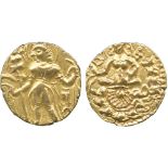 INDIAN COINS, GUPTA, Skandagupta (c.455-480 AD), Heavy Standard Gold Dinar, archer type, Skanda