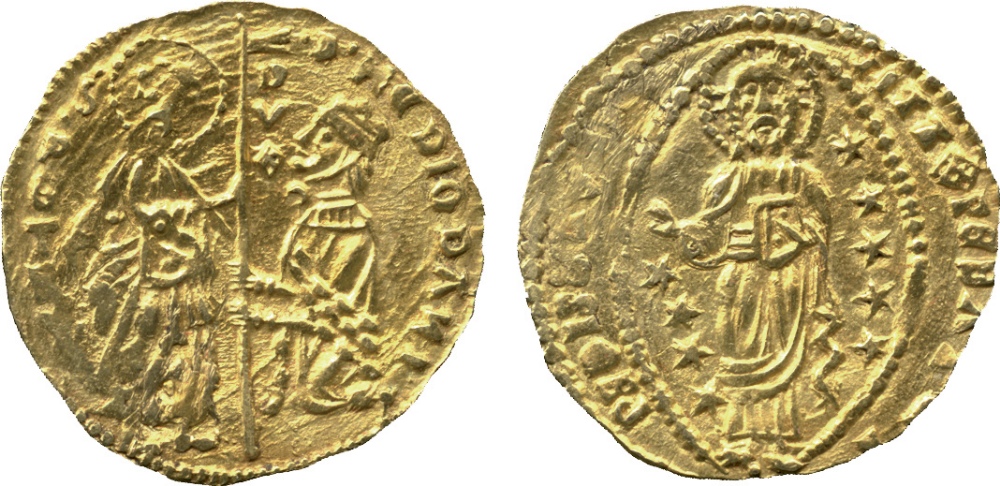 WORLD COINS, ITALY, Chios under La Maona (1347-1566), Filippo Maria Visconti, Duke of Milan and Lord