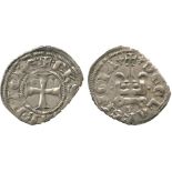 WORLD COINS, CRUSADERS, Achaia, Philip of Savoy (1301-1307), Billon Denier tournois, +P K S AB. P.