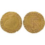 BRITISH COINS, James I, Gold Unite of Twenty Shillings, second coinage (1604-1616), fifth crowned