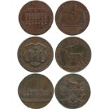 BRITISH TOKENS, 18th Century Tokens, England,  Wiltshire, Devizes, Baster’s Copper Halfpenny, obv