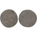 BRITISH COINS, Philip & Mary, Silver Groat, crowned bust of Mary left, initial mark lis both