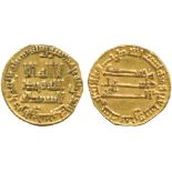 ISLAMIC COINS, ABBASID CALIPHATE, Harun al-Rashid, Gold Dinar, 178h, 4.05g (Bernardi 51; A 218.2).