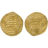 ISLAMIC COINS, ABBASID CALIPHATE, al-Muqtadir, Gold Dinar, al-Kharaj 315h, 3.93g (Bernadi 242Jf; A