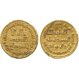 ISLAMIC COINS, UMAYYAD, temp. Hisham, Gold Dinar, no mint, 112h, 4.20g (A 136). Good very fine,