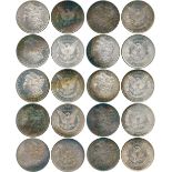 WORLD COINS, USA, Silver Morgan Dollars (10), 1880-S (2), 1881-S (2), 1884-O (2), 1885-O (2),