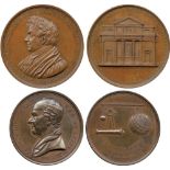 COMMEMORATIVE MEDALS, British Historical Medals, Charles Hutton, FRS (1737-1823), mathematician,