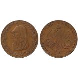 BRITISH TOKENS, 18th Century Tokens, Wales, Anglesey, Amlwch, Parys Mine Company, Copper Penny,