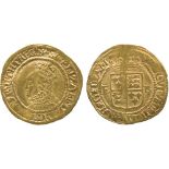 BRITISH COINS, Elizabeth I (1558-1603), Gold Crown of Five Shillings, third to fourth issue, broad