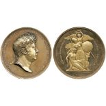 COMMEMORATIVE MEDALS, British Historical Medals, George IV, as Regent, Treaty of Paris, Peace in
