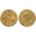 INDIAN COINS, SULTANATES, Sultanates of Dehli, Muhamad bin Tughluq, Gold Tanka, Dar al-Islam, AH