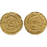 † ISLAMIC COINS, FATIMID, al-Mustansir, Gold Dinar, Sur 443h, 3.67g (Nicol 1923). Extremely fine.