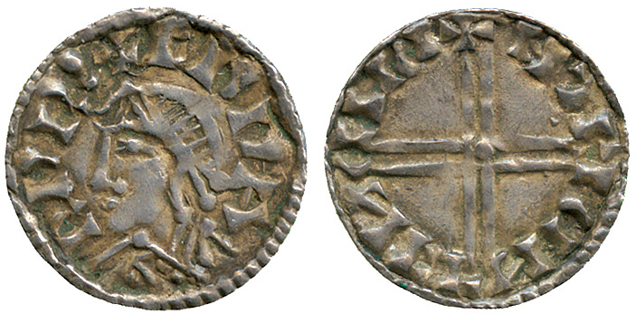 BRITISH COINS, Anglo-Saxon, Edward the Confessor, Silver Penny, Small Flan type (1048-1050),