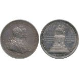 COMMEMORATIVE MEDALS, World Medals, Mexico, Charles IV (1748-1788-1808), Silver Medal, 1796, by G