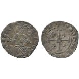 WORLD COINS, CRUSADER COINS OF CYPRUS, Hugh IV (1324-1359), Silver Gros, first series, B in field,