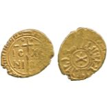 WORLD COINS, ITALY, Sicily, Guglielmo II (1166-1189), Gold Double Weight Tari, 1.94g (Spahr 141).