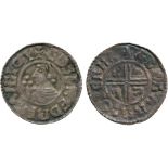 BRITISH COINS, Anglo-Saxon, Aethelred II, Silver Penny, CRVX type (991-997), Wareham mint, moneyer