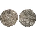 WORLD COINS, CRUSADERS, Chios, Giustiniani, La Mahona, Lords of Chios (1347-1373), Silver