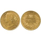 G WORLD COINS, AUSTRALIA, Victoria, Gold Sovereign, 1870, Sydney mint, struck in 22 carat gold