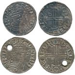 BRITISH COINS, Anglo-Saxon, Edward the Confessor, Silver Pennies (2), Hammer Cross type (1059-1062),