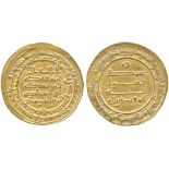 ISLAMIC COINS, ABBASID CALIPHATE, al-Muqtadir, Gold Dinar, al-Karaj 317h, 5.50g (Bernardi 242Jf; A