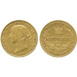 G WORLD COINS, AUSTRALIA, Victoria, Gold Half-Sovereign, 1865, Sydney mint, second young head left