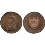BRITISH TOKENS, 18th Century Tokens, England,  Middlesex, Orchard, Copper Halfpenny, 1795, obv