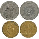 BRITISH TOKENS, 18th Century Tokens, England,  Middlesex, National Series, George III, Gilt-brass