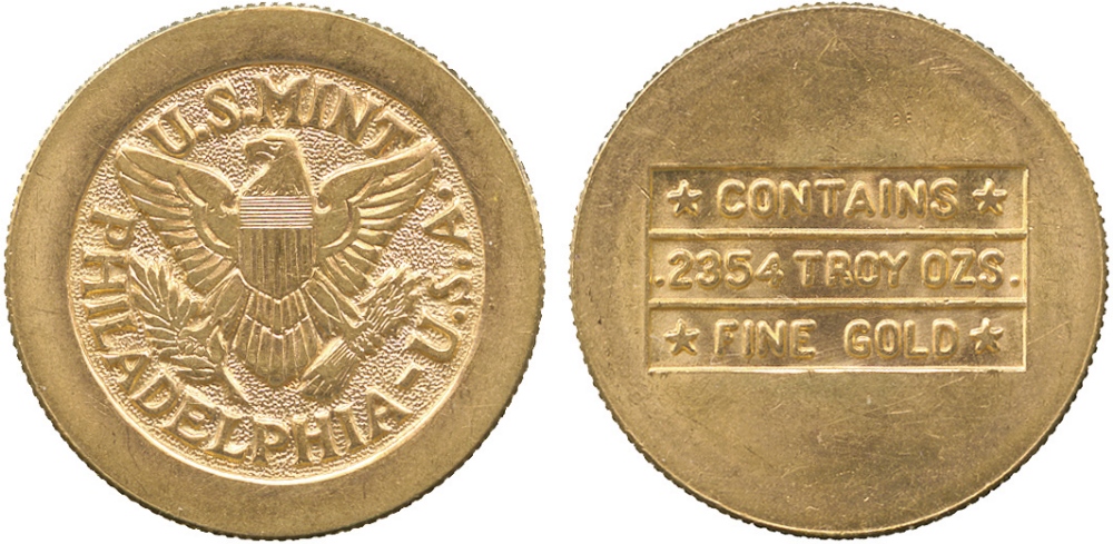 G ISLAMIC COINS, SAUDI ARABIA, temp. ‘Abd al-’Aziz al-Sa’ud, Gold Pound, undated (c.1945-1946),