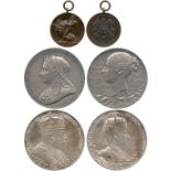 COMMEMORATIVE MEDALS, British Historical Medals, Victoria, Diamond Jubilee, 1897, Silver Medal, by G