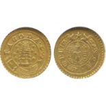 G INDIAN COINS, EAST INDIA COMPANY, Madras Presidency, Gold Pagoda, undated (1808-1815), ten