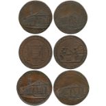 BRITISH TOKENS, 18th Century Tokens, England,  Middlesex, Skidmore, Copper Halfpenny, 1795, obv