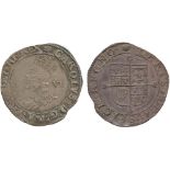 BRITISH COINS, Charles I, Silver Sixpence, group E, crowned bust left, value behind, initial mark