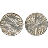 BRITISH COINS, Anglo-Saxon, Harold Harefoot, Silver Penny, Fleur de Lis type, Dorchester mint,