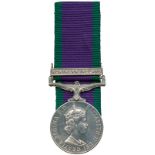 MILITARY MEDALS, CAMPAIGN MEDALS & GROUPS, GENERAL SERVICE MEDAL, 1962-2007, single clasp,
