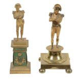 ◈ THE MILITARY SALE; WELLINGTON, NAPOLEON AND THE NAPOLEONIC WARS. WORKS OF ART, A Gilt Bronze Model