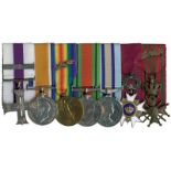 MILITARY MEDALS, AWARDS FOR GALLANTRY OR DISTINGUISHED SERVICE, A Pleasing Great War MC and Bar