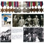 MILITARY MEDALS, CAMPAIGN MEDALS & GROUPS, The Extremely Rare Polar Exploration and WW2 Commando