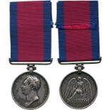 THE MILITARY SALE; WELLINGTON, NAPOLEON AND THE NAPOLEONIC WARS. CAMPAIGN MEDALS, WATERLOO MEDAL,