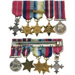 MILITARY MEDALS, MINIATURE MEDALS & GROUPS, A Miniature WW2 MBE and 'Arctic Star' Naval Group of 5