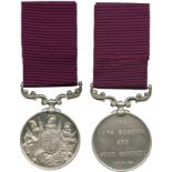 MILITARY MEDALS, SINGLE DECORATIONS AND MEDALS AWARDED FOR LONG OR MERITORIOUS SERVICE, ARMY LONG