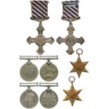 MILITARY MEDALS, AWARDS FOR GALLANTRY OR DISTINGUISHED SERVICE, A WW2 DFC Group of 5 awarded to