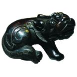 COINS, 錢幣, CHINA – ANCIENT中國 - 古代, Ming Dynasty 明朝: Bronze Lion 銅獅雕刻, 41mm x 57mm x 36mm. Attractive