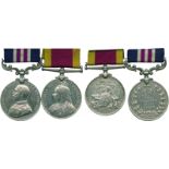 MEDALS, 中國 - 紀念章, Qing Dynasty 清朝 / Great Britain 英國: A Pair of Silver War Medals, China War