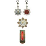 ORDERS AND DECORATIONS, 勳章, Republic 民國: Order of the Golden Grain 嘉禾勳章, Second Class Set of of