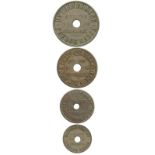 COINS, 錢幣, PLANTATION TOKENS, 種植園代用幣, Unternehmung Poeloe Radja: Nickel-alloy Dollar, ½-Dollar, 20-