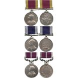 MEDALS, 中國 - 紀念章, Qing Dynasty 清朝 / Great Britain 英國: A Trio of Silver War Medals, China War