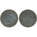 COINS, 錢幣, GREAT BRITAIN, 英國, Trade Coinage: Silver British Trade Dollar 英國貿易銀圓, 1921B, restrike (Pr