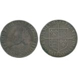 BRITISH COINS, Elizabeth I, Silver Shilling, milled issue, undated, small size, crowned bust left