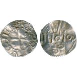 WORLD COINS, Germany, German Mediæval, Cologne, Otto III (983-1002), Silver Pfennig, cross with